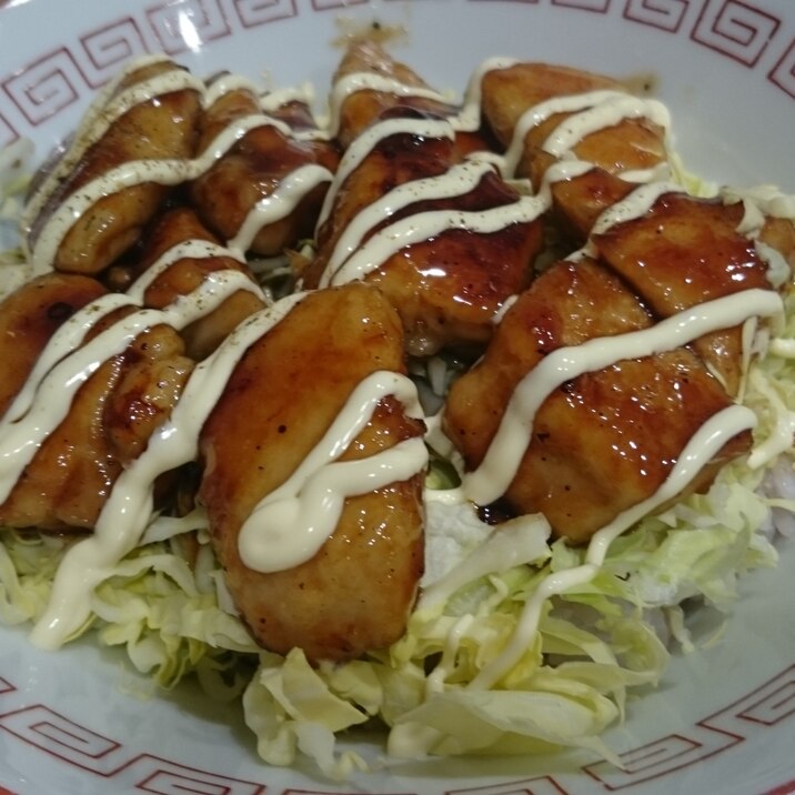 鶏胸肉でヘルシー！しっとりふわふわ焼き鳥丼★